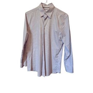 Men's checkered button down shirt by Charles Tyrwhitt